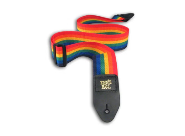 Ernie Ball Correia Polypro Para Guitarra/baixo Arco-íris Ernie Ball Correia Polypro Para Guitarra/baixo Arco-íris